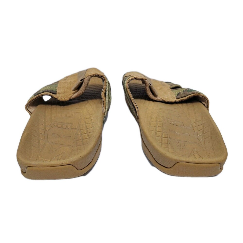 VIKTOS Men's Ruck Recovery MC Slide Sandals Camo Brown Army Tactical Beach - Picture 5 of 8
